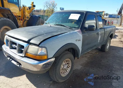 1999 Ford Ranger Xlt из США, поврежденный, VIN 1FTZR15X5XPB58084
